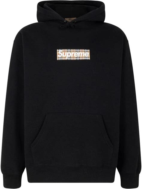 supreme e burberry|burberry supreme hoodie.